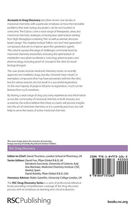 Produktbild: Accounts in Drug Discovery