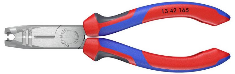 Produktbild: Knipex 13 42 165 Abmantelungszange 1.5 bis 2.5mm&sup2; 8 bis 13mm