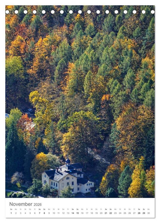 Produktbild: Wald - bezaubernde Landschaften (Tischkalender 2026 DIN A5 hoch), CALVENDO Monatskalender