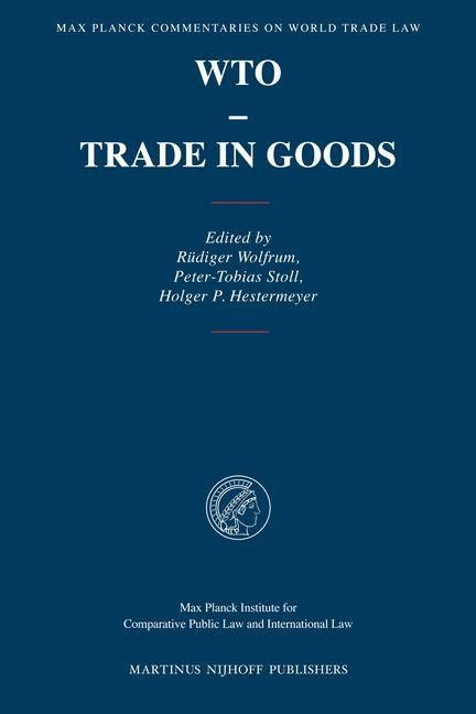 Produktbild: WTO - Trade in Goods