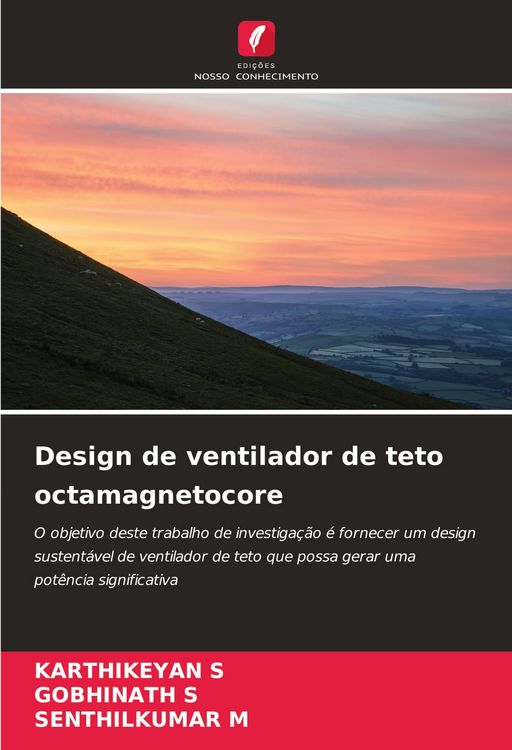 Produktbild: Design de ventilador de teto octamagnetocore