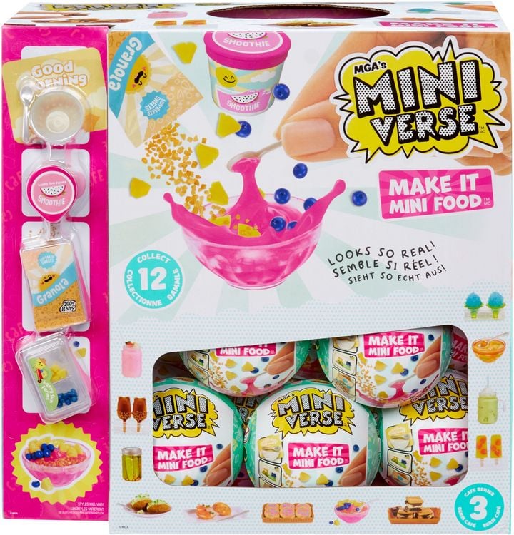 Produktbild: MGA's Miniverse- Make It Mini Foods: Cafe in PDQ Series 3B