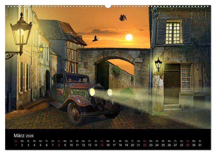 Produktbild: Mystische und romantische M&auml;rchenwelt Mausopardia (hochwertiger Premium Wandkalender 2026 DIN A2 quer), Kunstdruck in Hochglanz