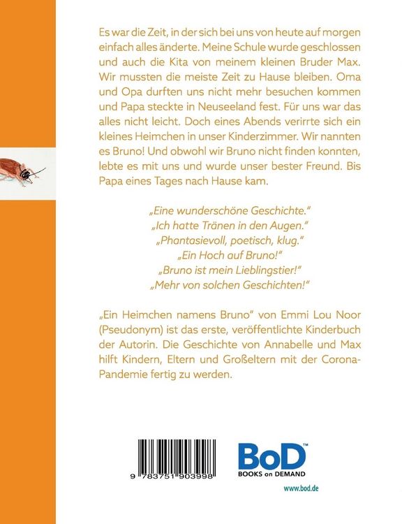 Produktbild: Ein Heimchen namens Bruno