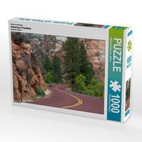 CALVENDO Puzzle "NYC Brooklyn Bridge Und Manhattan Skyline" - 1000 Teile, 64x48 Cm, Premium-Qualität Aus Europa
