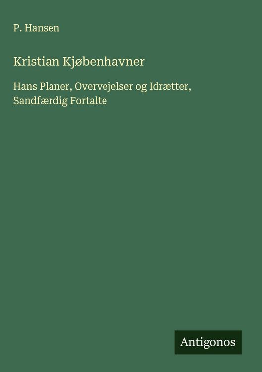 Produktbild: Kristian Kj&oslash;benhavner