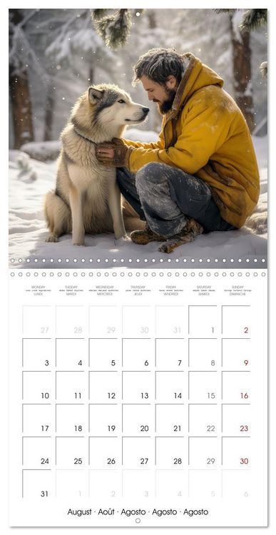 Produktbild: Husky obsession (Wall Calendar 2026 12 &times; 12 Inch) CALVENDO 12 Month Wall Calendar