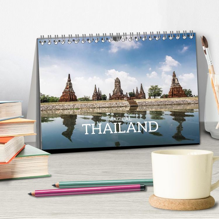 Produktbild: Magical Thailand (Desk Calendar 2026 DIN A5 landscape), CALVENDO 12 Month DeskCalendar