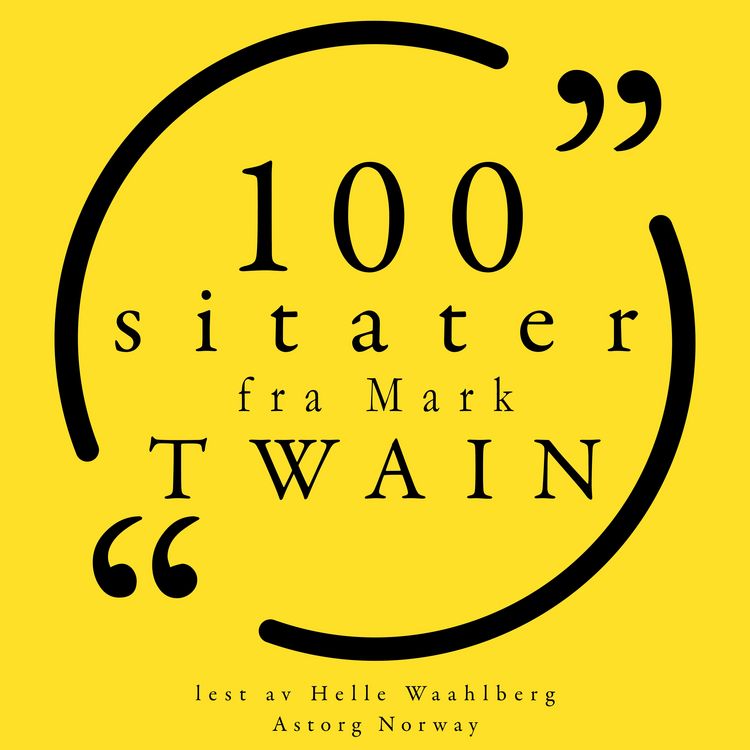 Produktbild: 100 sitater fra Mark Twain