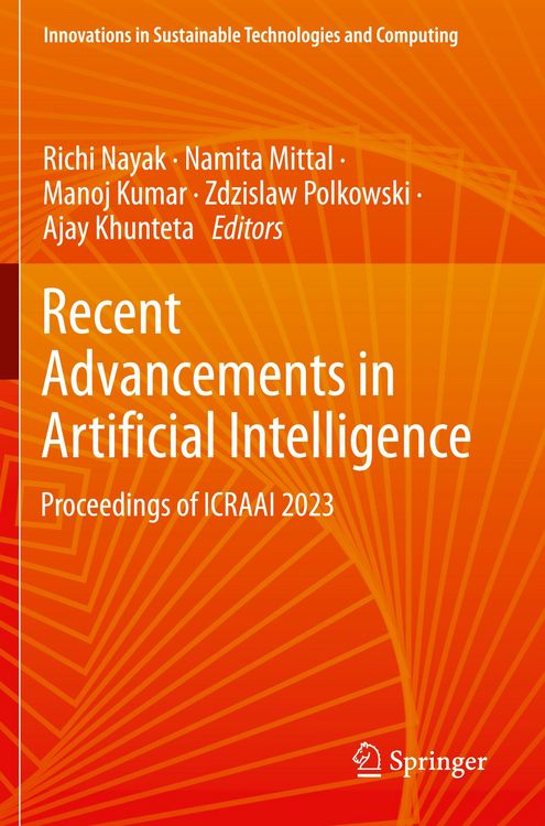 Produktbild: Recent Advancements in Artificial Intelligence