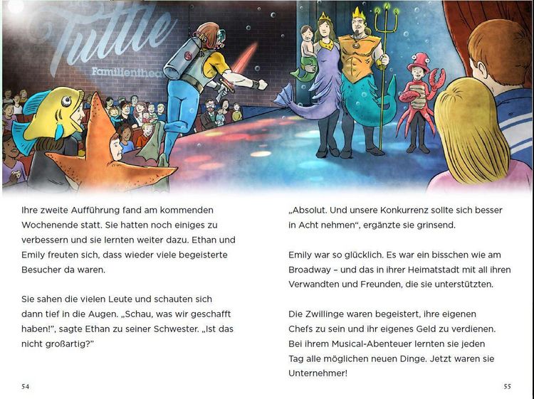 Produktbild: Die Tuttle-Zwillinge und ihr spektakul&auml;res Showbusiness