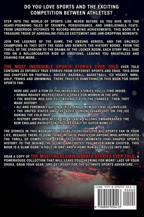 Produktbild: The Most Incredible Sports Stories Ever Told