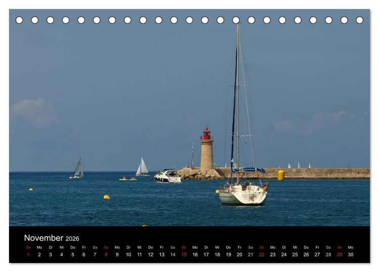 Produktbild: Mallorca wo es am sch&ouml;nsten ist (Tischkalender 2026 DIN A5 quer), CALVENDO Monatskalender