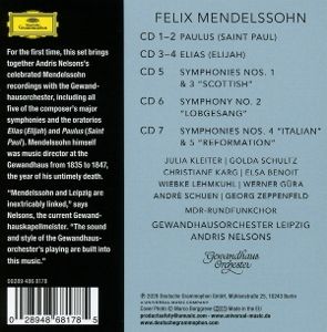 Produktbild: Mendelsohn: Symphonies & Oratorios