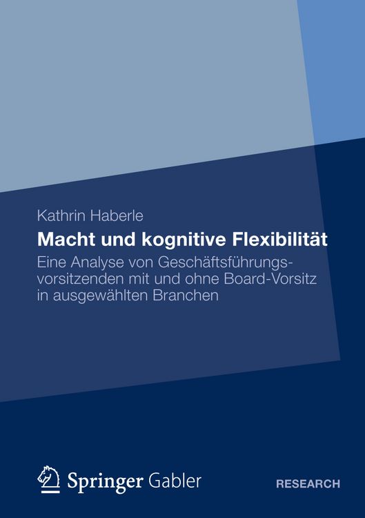 Produktbild: Macht und kognitive Flexibilit&auml;t