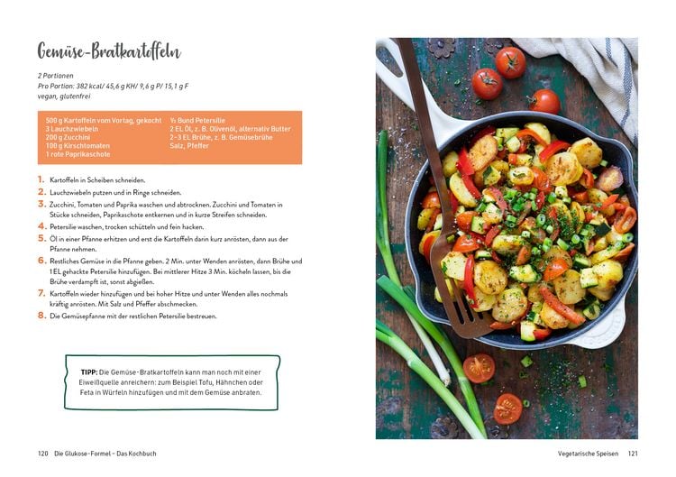 Produktbild: Die Glukose-Formel: Das Kochbuch