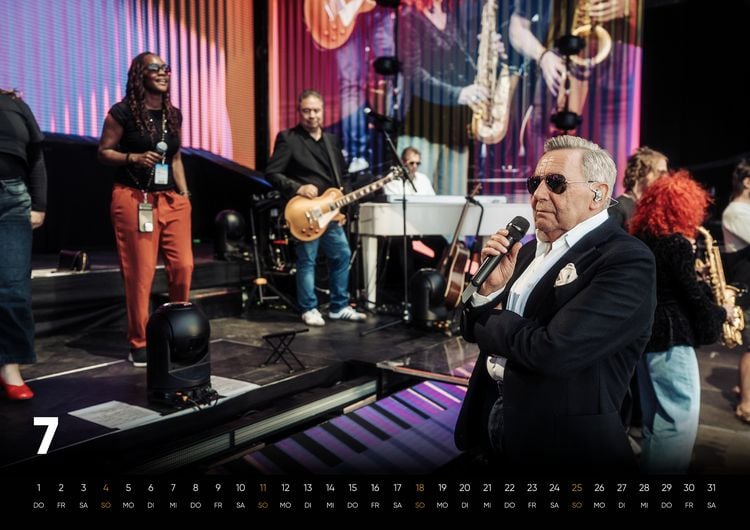 Produktbild: Fotojahreskalender Roland Kaiser 2027