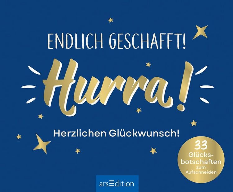 Produktbild: Endlich geschafft! Hurra! Herzlichen Gl&uuml;ckwunsch!