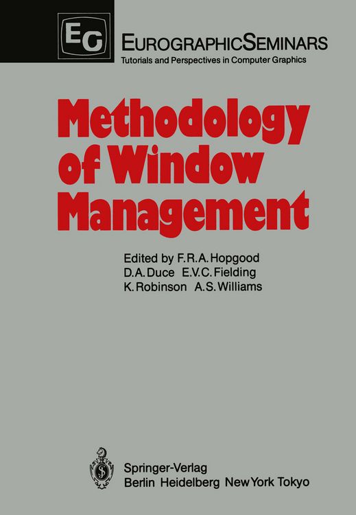 Produktbild: Methodology of Window Management