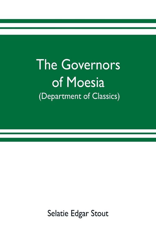 Produktbild: The governors of Moesia