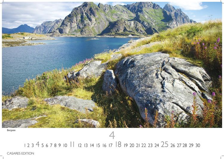 Produktbild: Norwegen Kalender 2027 &ndash; Wandkalender | Fotokalender Nordeuropa 24x35cm - Mit 12 atemberaubenden Norwegen-Fotografien, die die Sch&ouml;nheit der norwegischen Natur festhalten