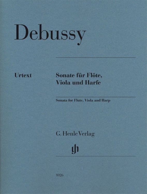 Produktbild: Claude Debussy - Sonate für Flöte, Viola und Harfe