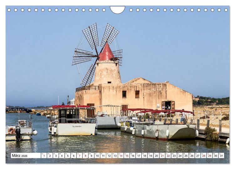 Produktbild: Sizilien - Magische Provinz Trapani (Wandkalender 2026 DIN A4 quer), CALVENDO Monatskalender