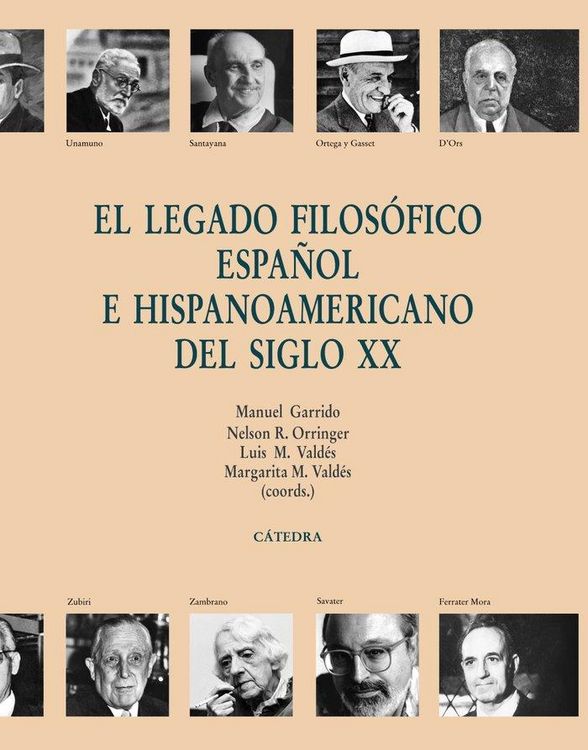 Produktbild: El legado filos&oacute;fico espa&ntilde;ol e hispanoamericano del siglo XX
