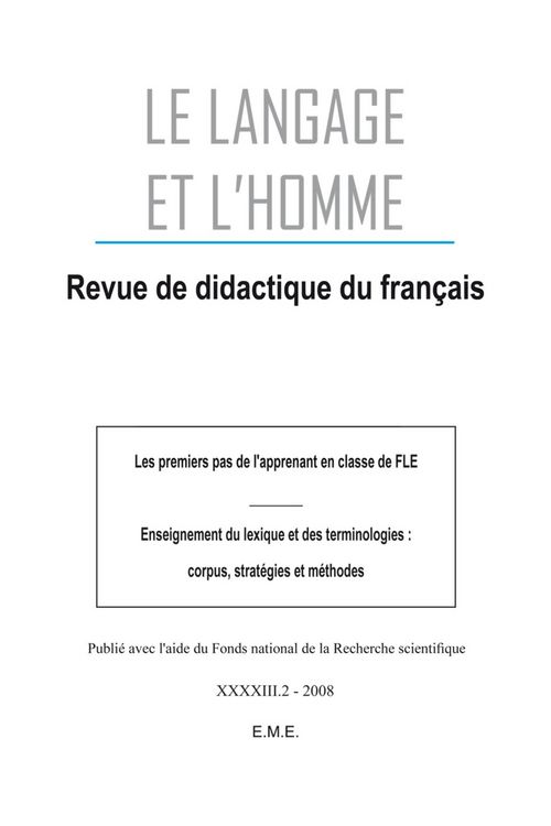 Produktbild: Les Premiers pas de l'apprenant en classe de FLE