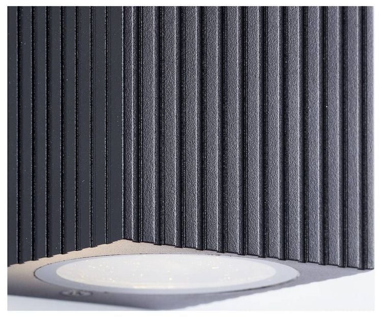 Produktbild: Brilliant Au&szlig;enwandleuchte 40916/06 LED-Au&szlig;enwandleuchte LED GU10 10W Schwarz