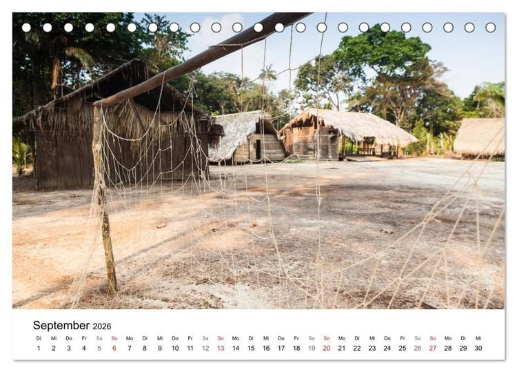 Produktbild: Mythos Amazonas - Naturparadies Brasiliens (Tischkalender 2026 DIN A5 quer), CALVENDO Monatskalender