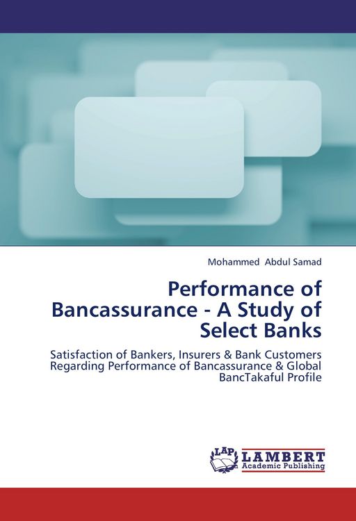 Produktbild: Performance of Bancassurance - A Study of Select Banks