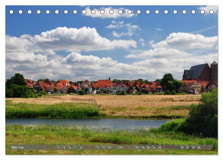 Produktbild: Ansichten meiner Stadt - Verden Aller (Tischkalender 2026 DIN A5 quer), CALVENDO Monatskalender