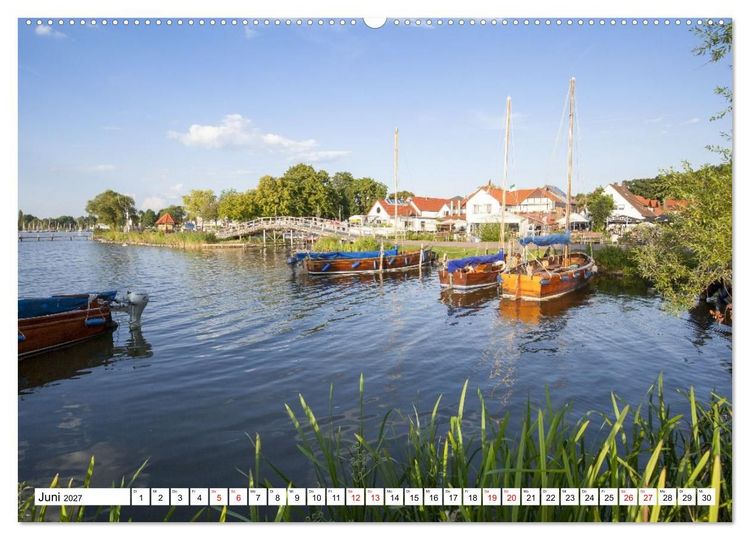 Produktbild: Steinhuder Meer - Momente einer Reise (hochwertiger Premium Wandkalender 2027 DIN A2 quer), Kunstdruck in Hochglanz
