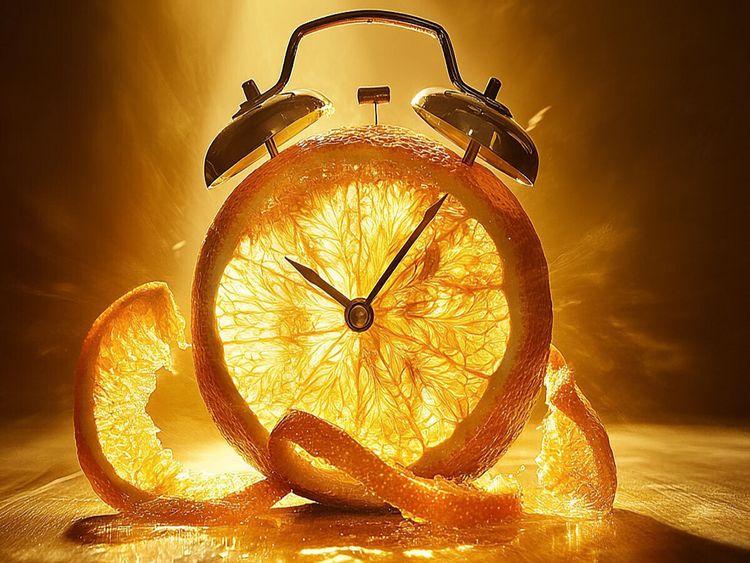 Produktbild: CALVENDO Puzzle Leuchtende Orange | 1000 Teile Lege-Gr&ouml;&szlig;e 64x48cm Foto-Puzzle f&uuml;r gl&uuml;ckliche Stunden