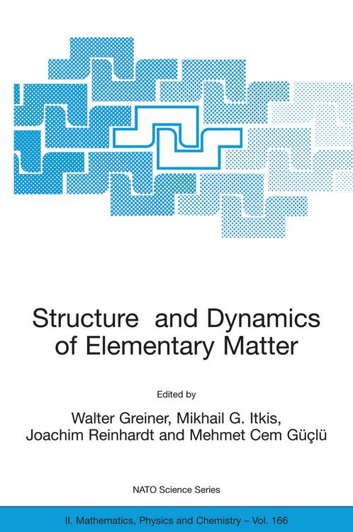 Produktbild: Structure and Dynamics of Elementary Matter