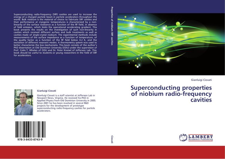Produktbild: Superconducting properties of niobium radio-frequency cavities