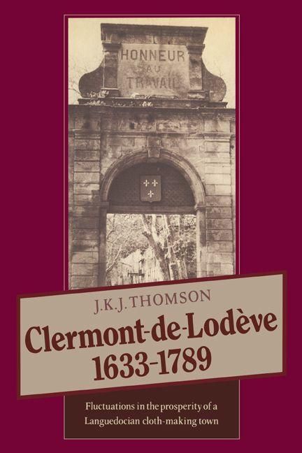 Produktbild: Clermont de Lodeve 1633 1789
