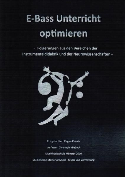 Produktbild: Masterarbeit zum Thema "E-Bass Unterricht optimieren"