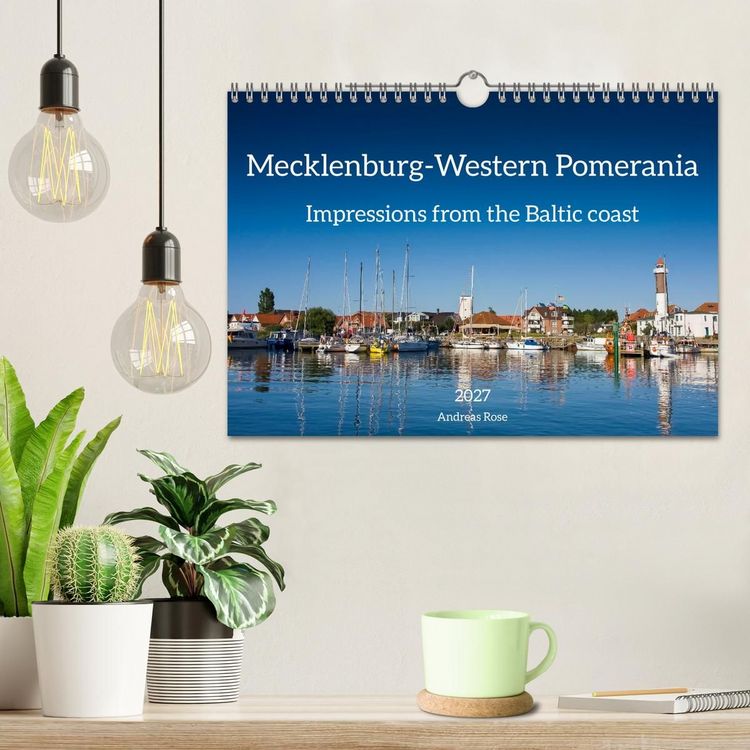 Produktbild: Mecklenburg-Western Pomerania. Impressions from the Baltic coast (Wall Calendar 2027 DIN A4 landscape), CALVENDO 12 Month Wall Calendar