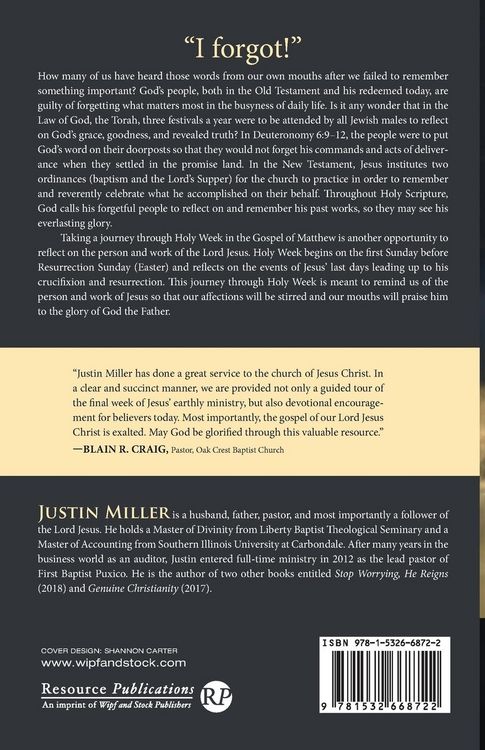 Produktbild: A Journey Through Holy Week