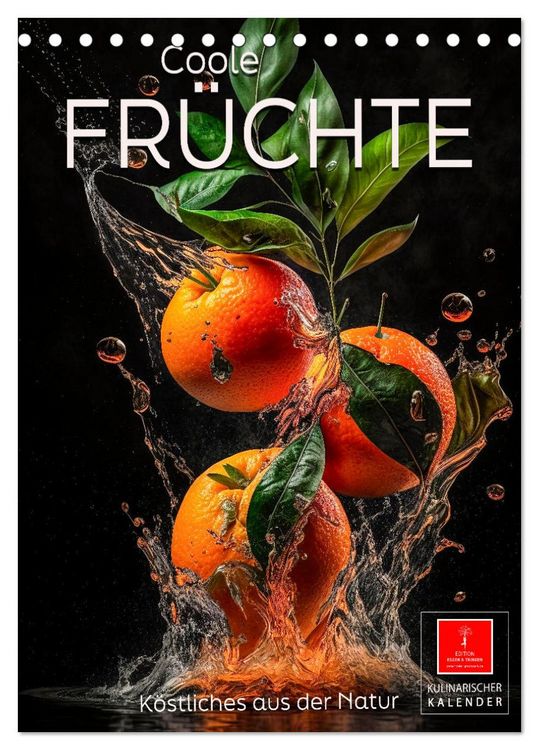 Produktbild: Coole Fr&uuml;chte (Tischkalender 2026 DIN A5 hoch), CALVENDO Monatskalender