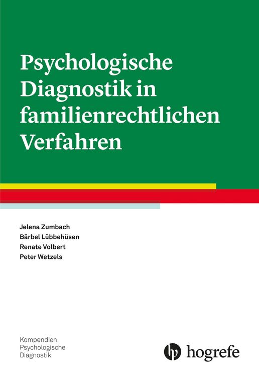 Produktbild: Psychologische Diagnostik in familienrechtlichen Verfahren