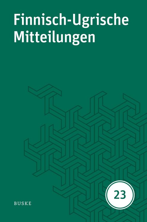 Produktbild: Finnisch-Ugrische Mitteilungen Band 23