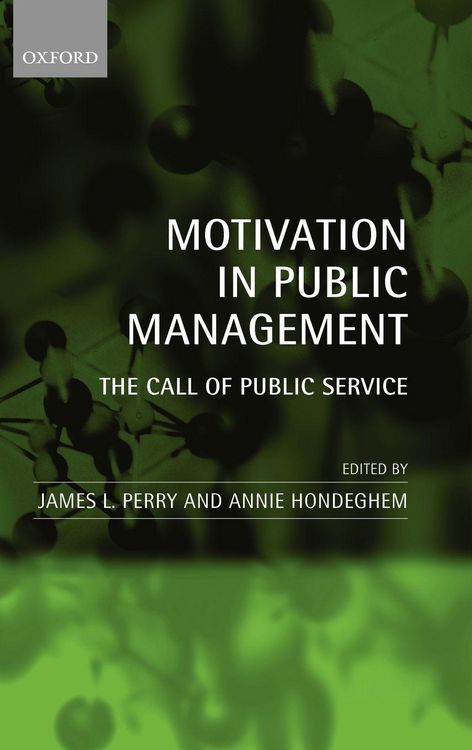 Produktbild: Motivation in Public Management