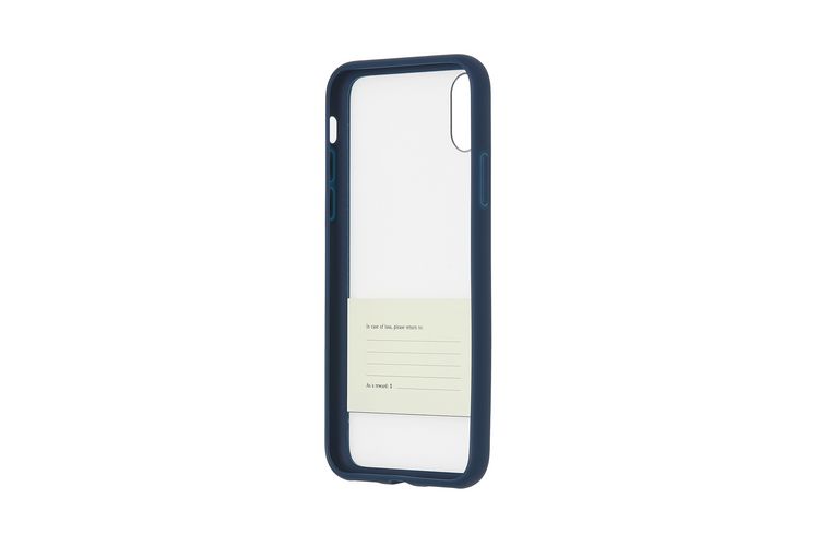 Produktbild: Moleskine Blue Tpu Band Iphone 10 Hard Case