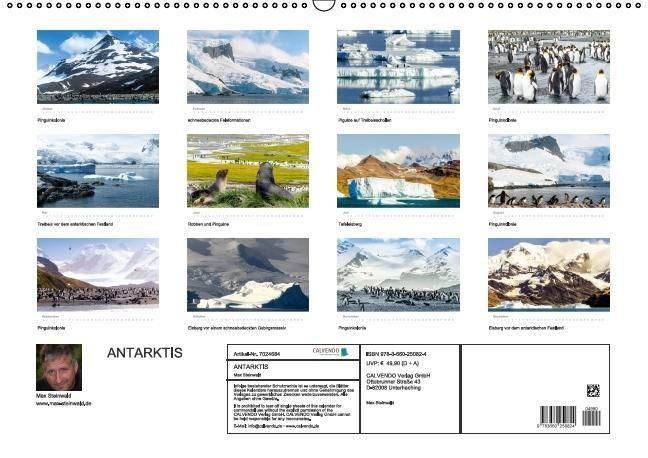 Produktbild: ANTARKTIS (Wandkalender immerw&auml;hrend DIN A2 quer)