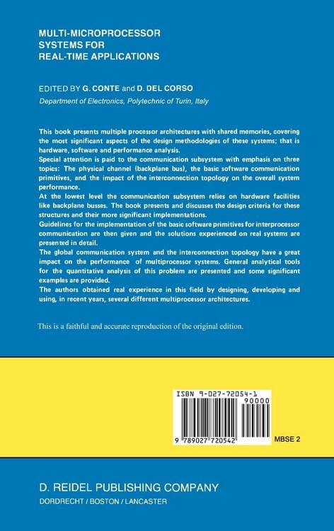 Produktbild: Multi-Microprocessor Systems for Real-Time Applications