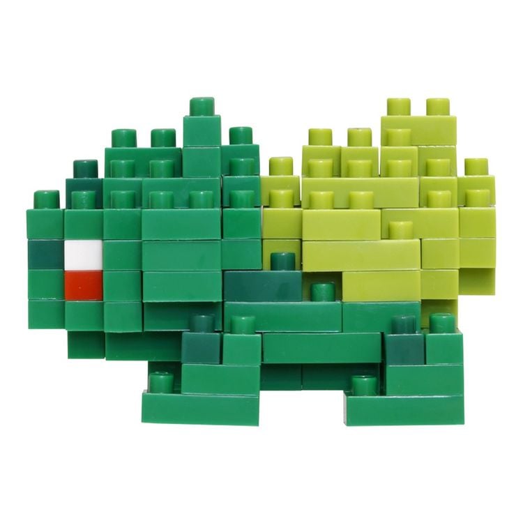 Produktbild: Pokemon Bulbasaur Bulbizarre Bisasam // Mini series NANOBLOCK, Mini-Bausatz, 3D-