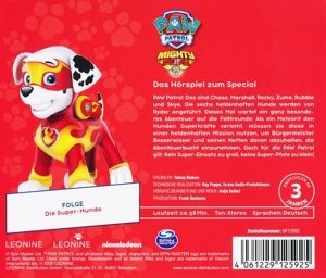 Produktbild: PAW Patrol CD 27. Die Super-Hunde.